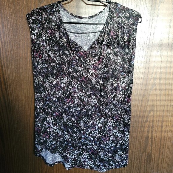 Ann Taylor Loft  Floral Tank Top Size Small - Picture 5 of 15